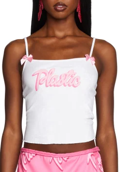 Sugar Thrillz Tops*Life Is Plastic Tank Top