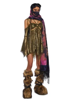 Club Exx Dresses|Mini Dresses*Lightning In A Bottle Mini Dress - Gold