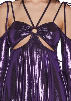Club Exx Dresses|Mini Dresses*Lightning In A Bottle Mini Dress - Purple