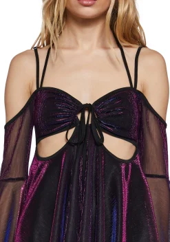 Club Exx Dresses|Mini Dresses*Lightning In A Bottle Mini Dress - Iridescent