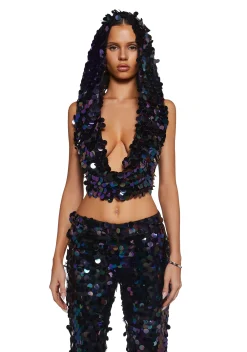 Current Mood Tops|Plus*Lights Of Lust Hooded Top