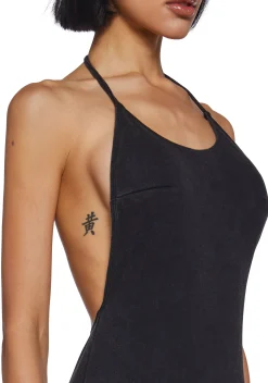 Current Mood Dresses|Plus*Like My Page Halter Dress