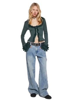 dELiA*s by Dolls Kill Tops|Plus*Lingering Still Long Sleeve Top