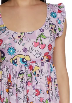 Dolls Kill x The Powerpuff Girls Dresses*Little Angels Babydoll Dress