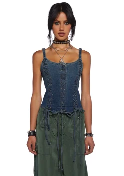 Current Mood Corsets|Tops*Little Miss Attitude Corset Top