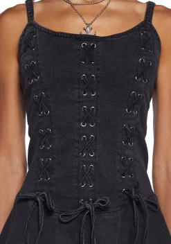 Current Mood Dresses|Mini Dresses*Little Miss Attitude Mini Dress - Black