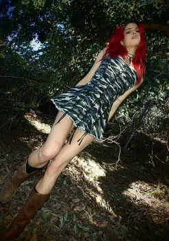 Current Mood Dresses|Mini Dresses*Little Miss Attitude Mini Dress - Camo