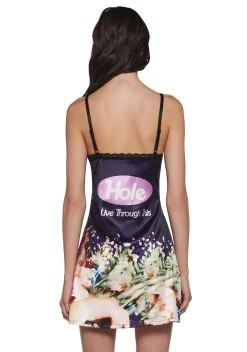 Dolls Kill x Hole Dresses*Live Through This Slip Dress