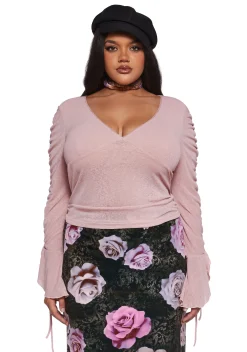 dELiA*s by Dolls Kill Tops|Plus*Lives In Daydreams Long Sleeve Top