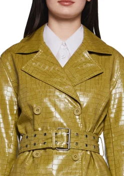 Current Mood Outerwear*Living That Life Trench Coat