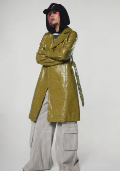 Current Mood Outerwear*Living That Life Trench Coat