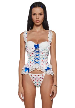 Club Exx Lingerie|Plus*Lolipop Carnival Lingerie Set