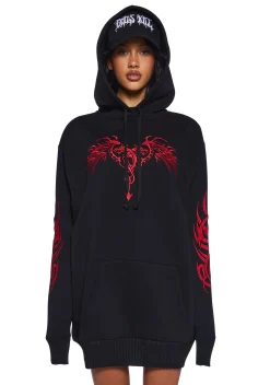 Current Mood Dresses|Sweatshirts & Hoodies*Looking For Danger Hoodie Dress