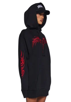 Current Mood Dresses|Sweatshirts & Hoodies*Looking For Danger Hoodie Dress