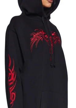 Current Mood Dresses|Sweatshirts & Hoodies*Looking For Danger Hoodie Dress