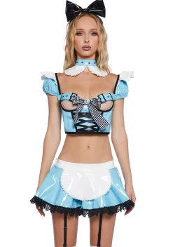 Trickz N' Treatz Lingerie*Looking Glass Girl Lingerie Set