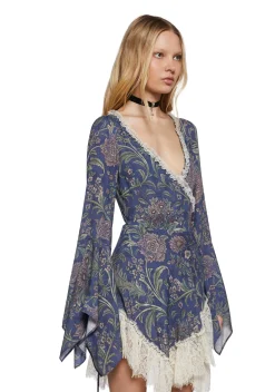 Widow Dresses|Plus*Love At Dusk Wrap Dress