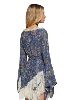 Widow Dresses|Plus*Love At Dusk Wrap Dress