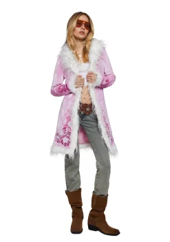 Sugar Thrillz Outerwear*Love By Candlelight Velvet Coat