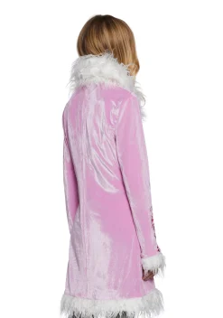 Sugar Thrillz Outerwear*Love By Candlelight Velvet Coat