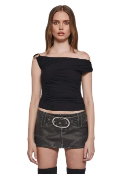 Current Mood Tops|Plus*Love Encounter Asymmetrical Top