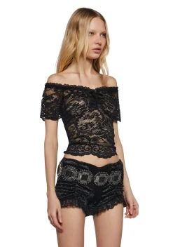 Widow Tops|Plus*Love Incantation Lace Top