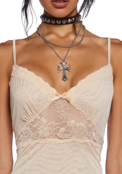 Current Mood Dresses*Love Sound Slip Dress
