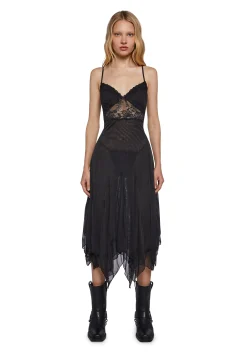 Current Mood Dresses|Plus*Love Sound Slip Dress - Black