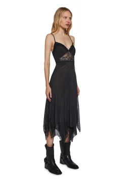 Current Mood Dresses|Plus*Love Sound Slip Dress - Black