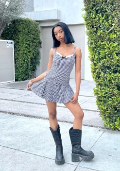 Sugar Thrillz Dresses*Love Spark Gingham Dress