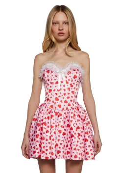Sugar Thrillz Dresses*Love Surrounds Me Corset Dress