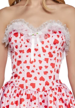 Sugar Thrillz Dresses*Love Surrounds Me Corset Dress