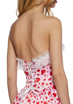 Sugar Thrillz Dresses*Love Surrounds Me Corset Dress