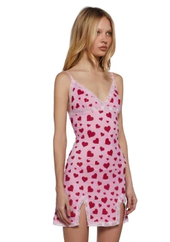 Sugar Thrillz Dresses*Love Surrounds Me Slip Dress