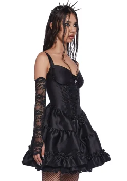 Dolls Kill x Death Note Dresses|Mini Dresses*Love You More Mini Dress And Gloves Set