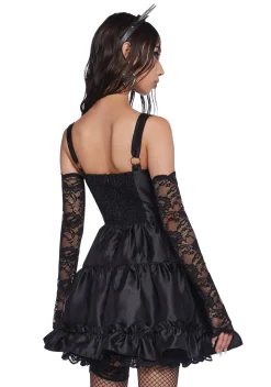 Dolls Kill x Death Note Dresses|Mini Dresses*Love You More Mini Dress And Gloves Set
