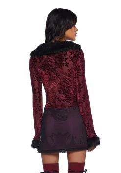 dELiA*s by Dolls Kill Corsets|Tops*Lovestruck In Lisbon Corset Top - Red