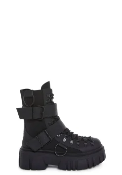 Club Exx Boots*Low Traitor Boots - Black