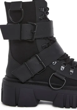 Club Exx Boots*Low Traitor Boots - Black