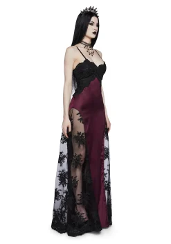 Widow Dresses*Lustrous Heart Maxi Dress