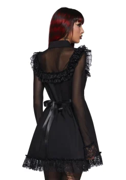 Widow Dresses|Mini Dresses*Macabre Fascination Mini Dress