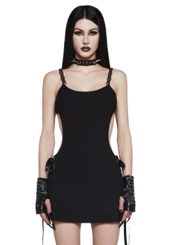 Widow Dresses|Mini Dresses*Macabre Rendezvous Mini Dress