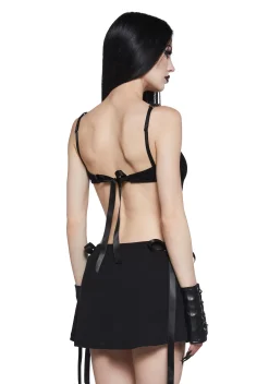 Widow Dresses|Mini Dresses*Macabre Rendezvous Mini Dress