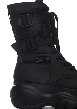 Poster Grl Boots*Mad Hustle Pocket Combat Boots