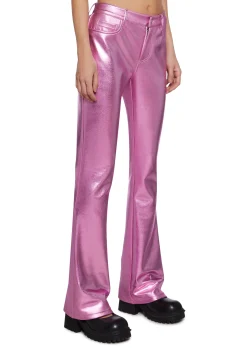 dELiA*s by Dolls Kill Bottoms|Pants*Made Of Dreams Metallic Pants