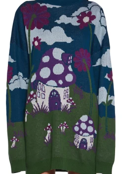Current Mood Tops|Plus*Magic Daze Knit Sweater - Dark Blue