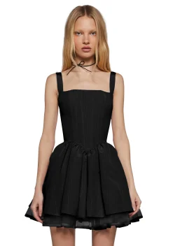 Sugar Thrillz Dresses*Magic Moves Corset Dress- Black