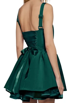 Sugar Thrillz Dresses|Plus*Magic Moves Corset Dress - Green