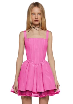 Sugar Thrillz Dresses*Magic Moves Corset Dress - Dark Pink