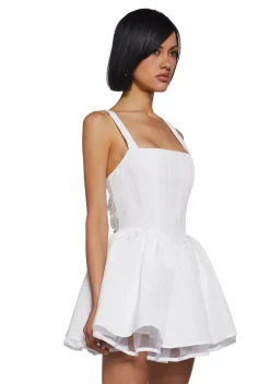 Sugar Thrillz Dresses*Magic Moves Corset Dress - White